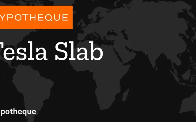 Tesla Slab specimen from Typotheque