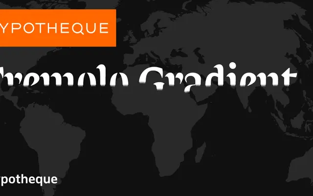 Tremolo Gradient specimen from Typotheque