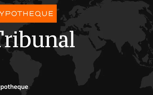 Tribunal specimen from Typotheque