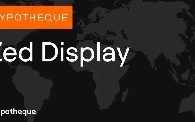Zed Display specimen from Typotheque