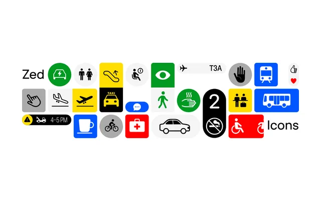 Zed Icons specimen from Typotheque
