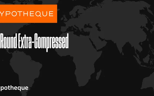 Zed Round Extra-Compressed specimen from Typotheque