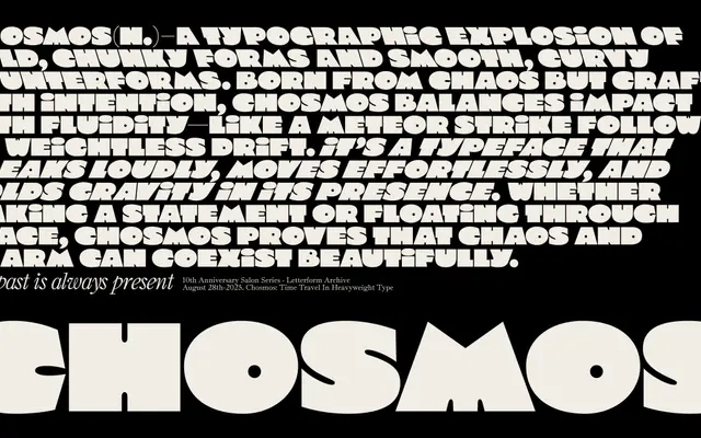 Chosmos specimen from Typozon