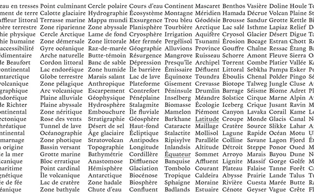 Latitude Équateur specimen from U+270D
