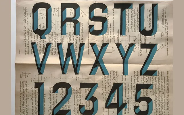 Reviving Ange Degheest specimen from U+270D