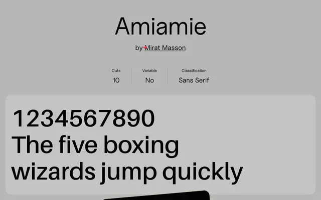 Amiamie specimen from Uncut