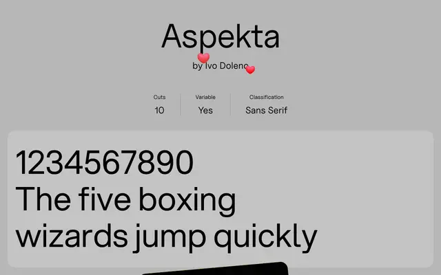 Aspekta specimen from Uncut