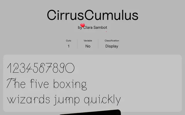 CirrusCumulus specimen from Uncut