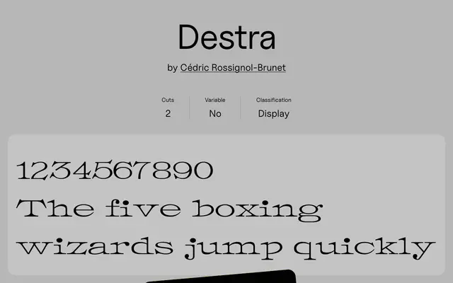 Destra specimen from Uncut