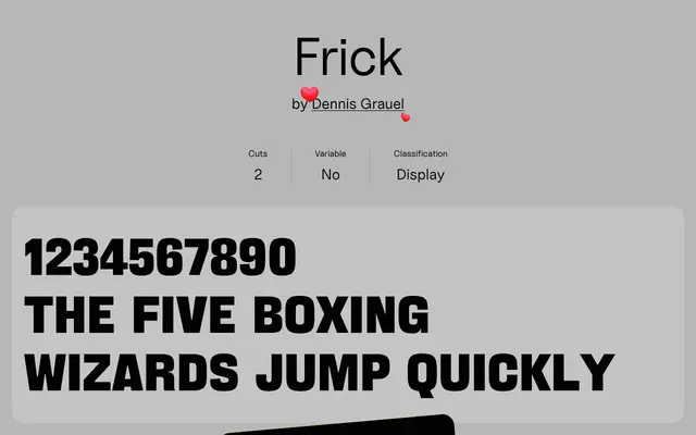 Frick specimen from Uncut