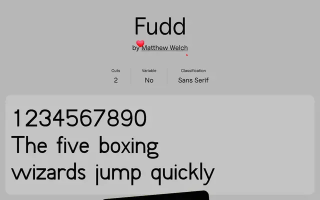 Fudd specimen from Uncut