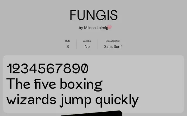 FUNGIS specimen from Uncut