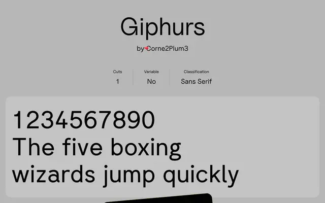 Giphurs specimen from Uncut