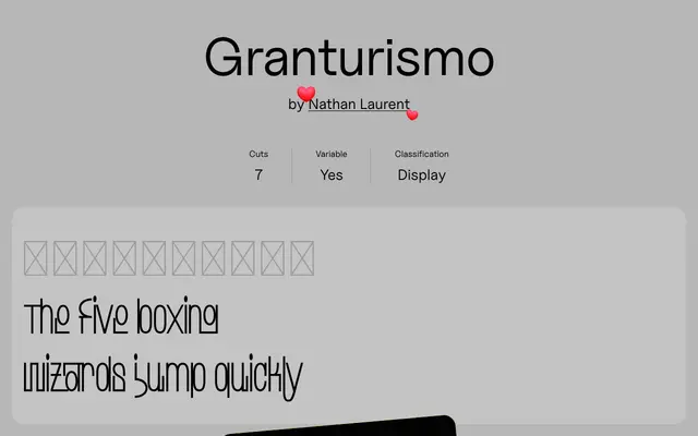 Granturismo specimen from Uncut