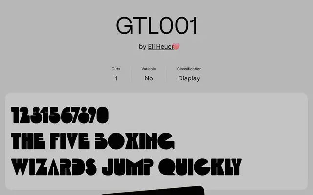 GTL001 specimen from Uncut