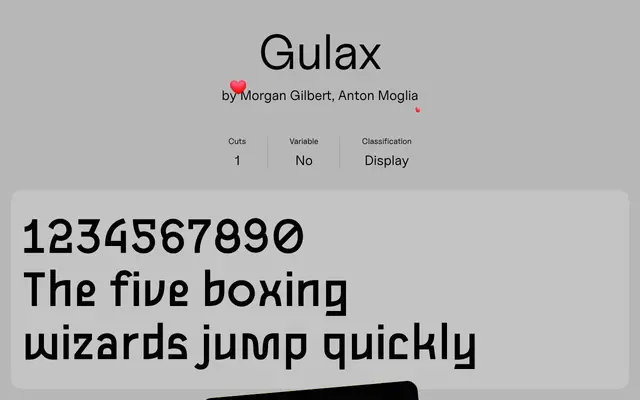 Gulax specimen from Uncut