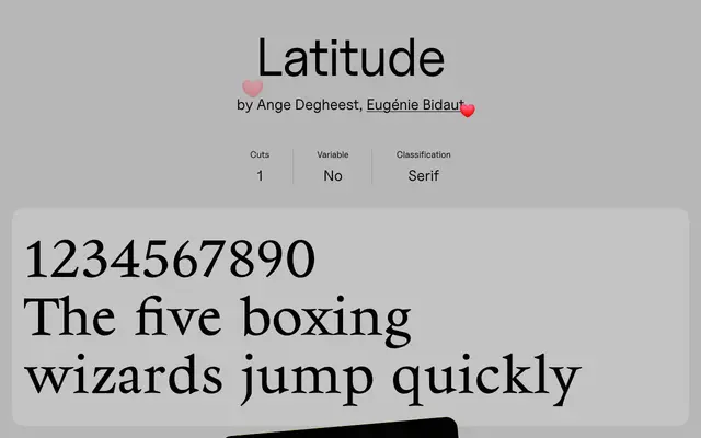 Latitude specimen from Uncut