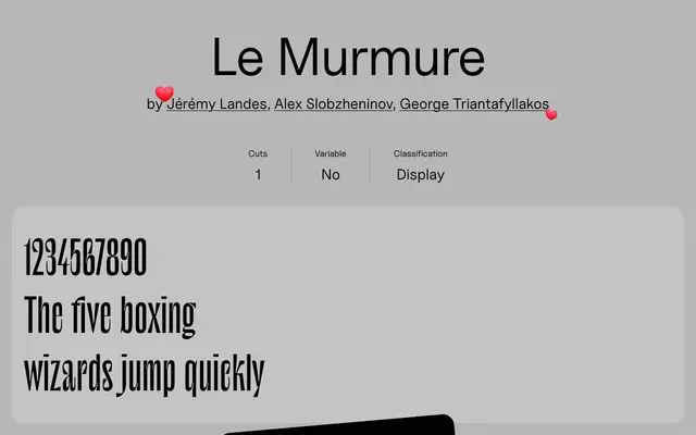 Le Murmure specimen from Uncut