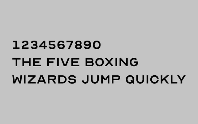 Optician Sans specimen from Uncut