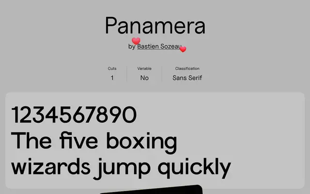 Panamera specimen from Uncut