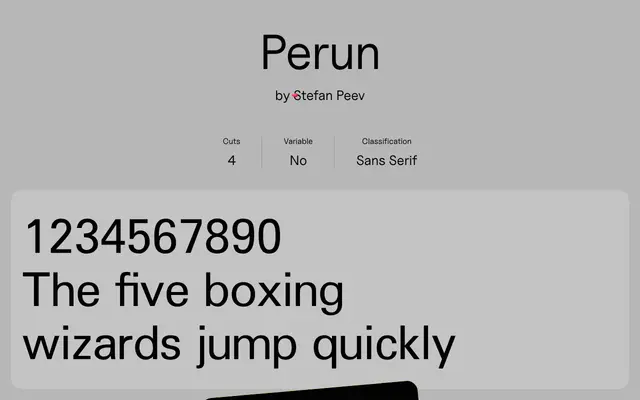 Perun specimen from Uncut