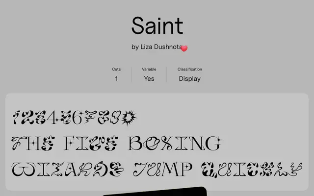Saint specimen from Uncut