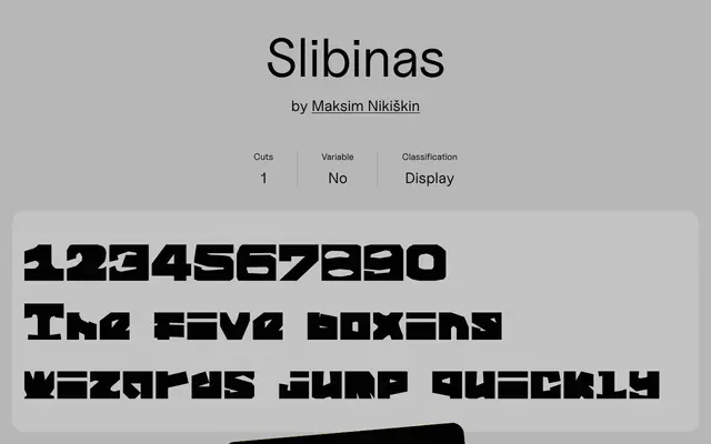 Slibinas specimen from Uncut