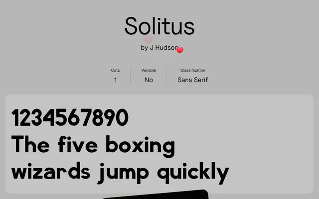 Solitus specimen from Uncut