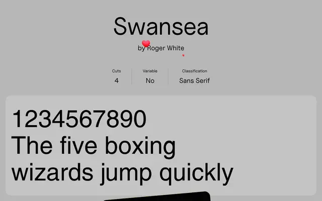 Swansea specimen from Uncut