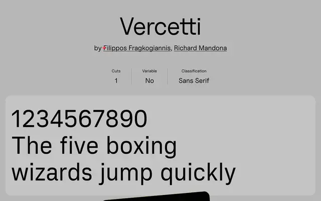 Vercetti specimen from Uncut