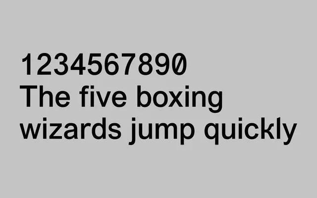 Vremena Grotesk specimen from Uncut