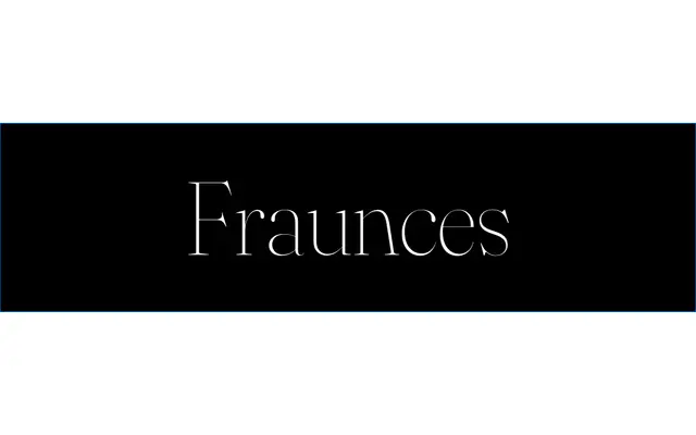 Fraunces specimen from Undercase