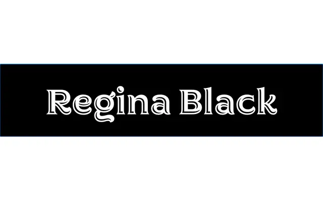 Regina Black specimen from Undercase