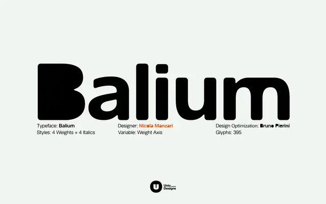 Balium specimen from Unio Designs