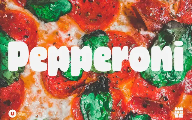 Pepperoni specimen from Unio Designs