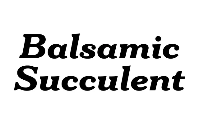 Meursault Italic specimen from Universal Thirst