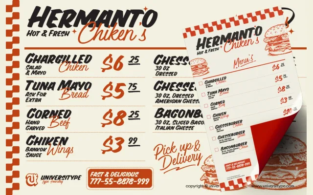 UT Price Mart Font Duo specimen from Universitype