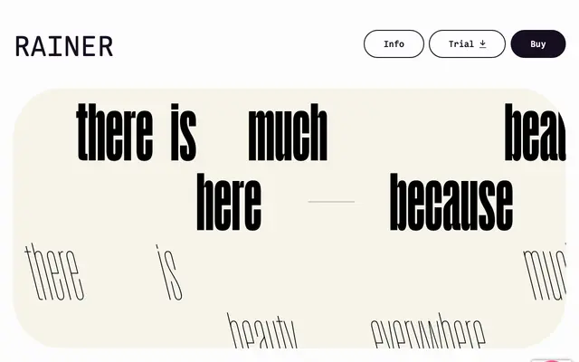 Rainer specimen from Vectro