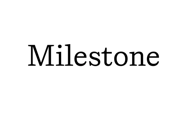 Milestone specimen from Vee Ratchanon