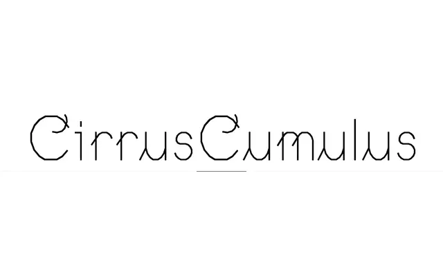 CirrusCumulus specimen from Velvetyne
