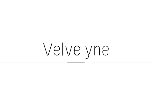 Velvelyne specimen from Velvetyne
