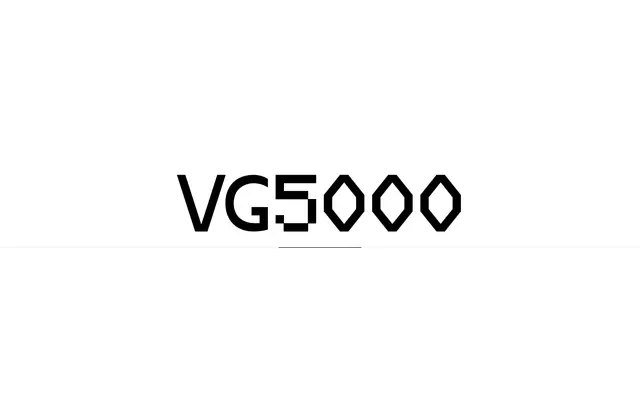 VG5000 specimen from Velvetyne