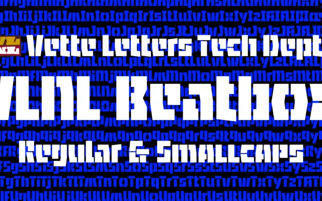 VLNL Beatbox specimen from Vetteletters