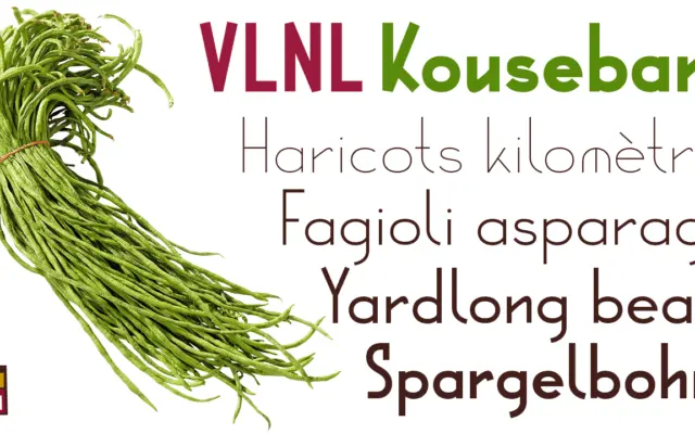 VLNL Kouseband specimen from Vetteletters