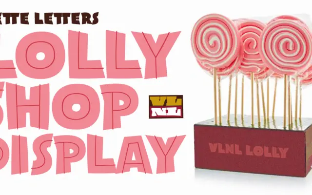 VLNL Lolly specimen from Vetteletters