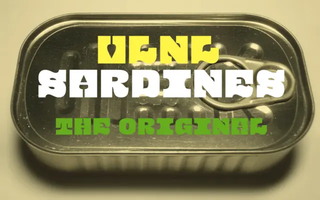 VLNL Sardines specimen from Vetteletters