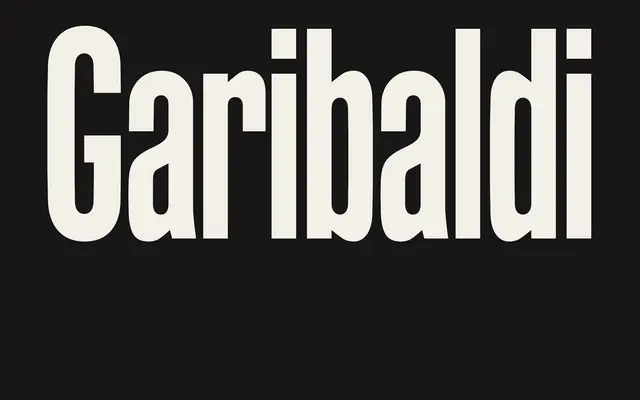VTC Garibaldi specimen from Vocal Type