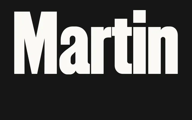 VTC Martin specimen from Vocal Type