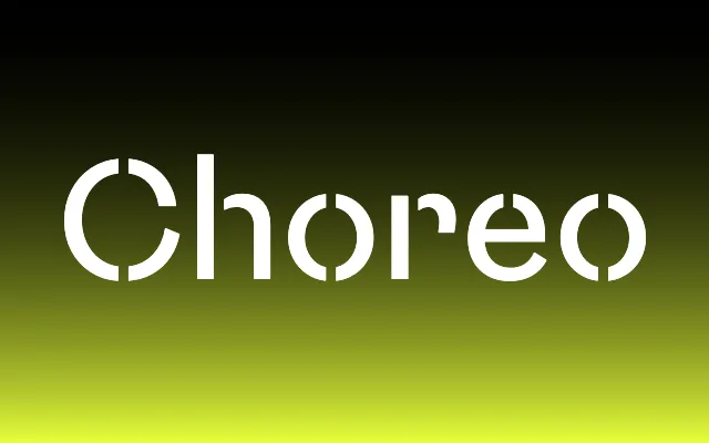 VZWO Choreo Stencil specimen from VZWO Type