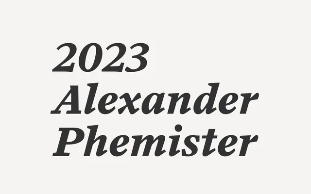 Arrieta specimen from W Type Foundry